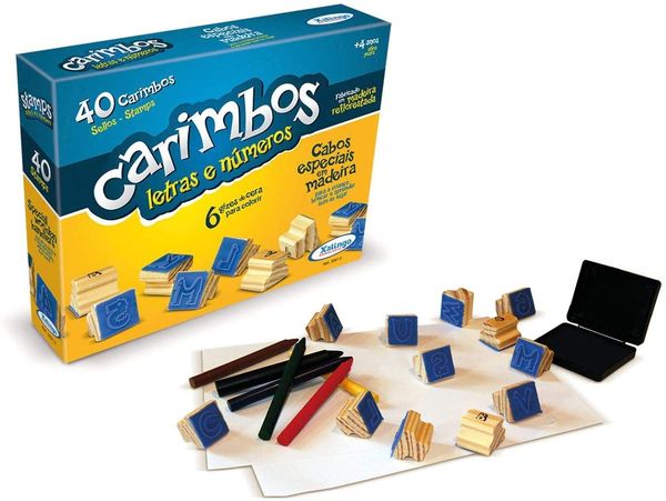 Carimbos Letras E Números Xalingo 50910