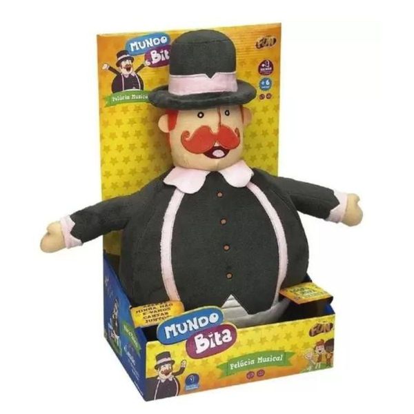 Boneco Pelúcia Grande Mundo Bita Fun F0016-2