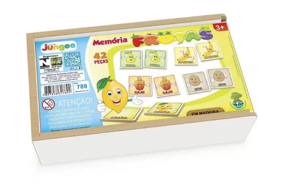 Jogo Da Memória Das Frutas Junges 789