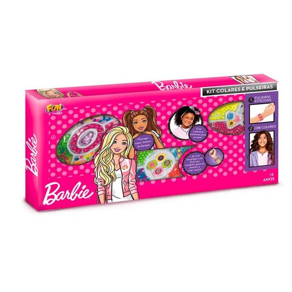 Kit Colares E Pulseiras Barbie Fun F0028-0