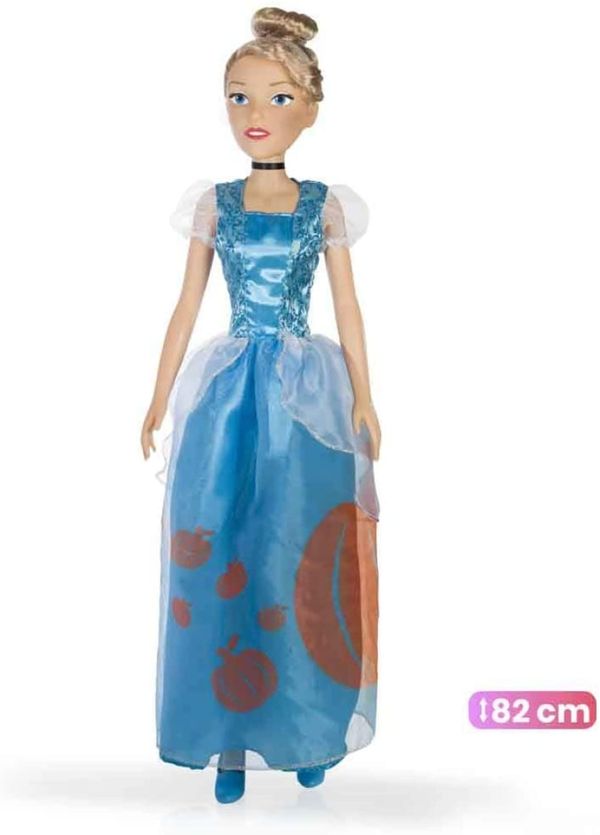 Boneca Cinderela Mini My Size Novabrink Bbra 1743
