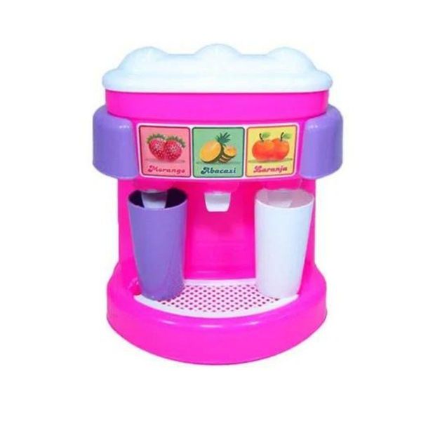 Máquina De Café E Suco Rosa E Roxa Tateti 0356