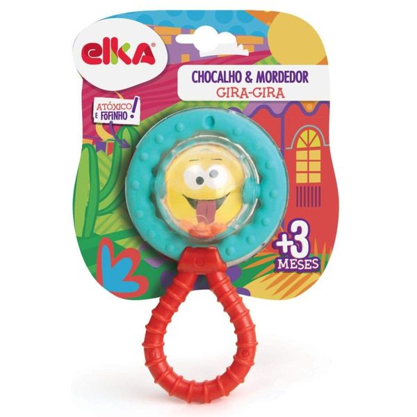 Chocalho E Mordedor Gira Gira Elka 968