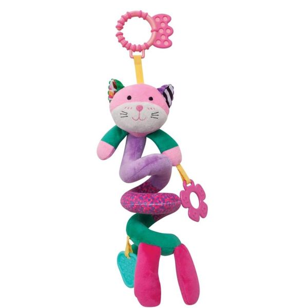 Mordedor Chocalho Gatinho Mola Happy Zoo Buba 09832