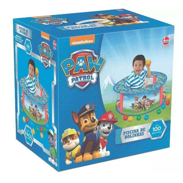 Piscina De Bolinhas Patrulha Canina 2482 Lider