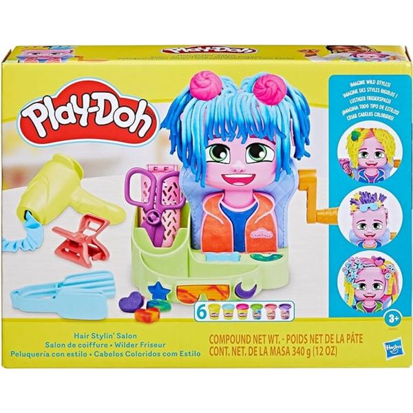 Cabelos Coloridos Com Estilo Play Doh F8807