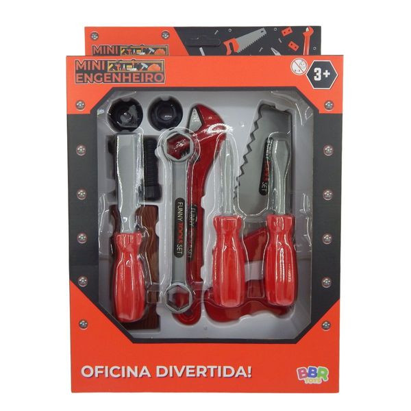 Conjunto de Ferramentas com Serrote BBR Toys R3343