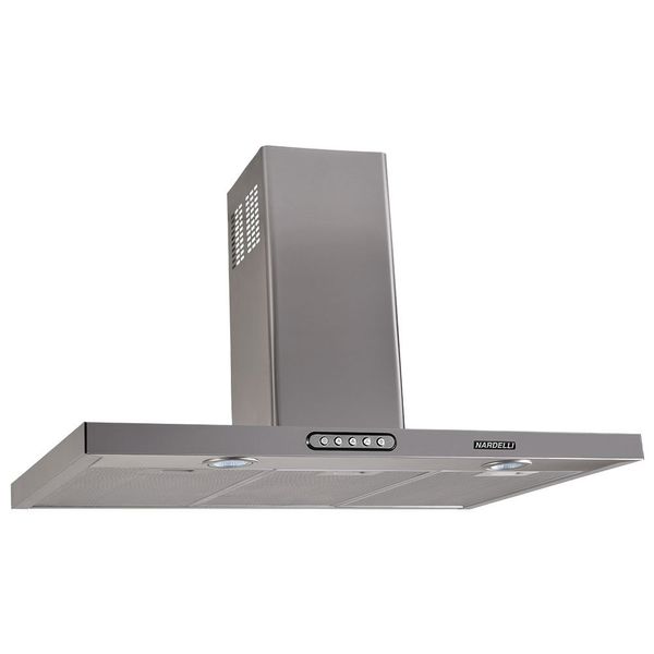 Coifa de Parede 90cm Retangular Duto Slim Nardelli Inox / 110 V