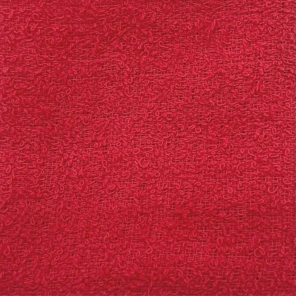 Toalha de Mão Lavabo Social Com Franja - 21x31cm Vermelho