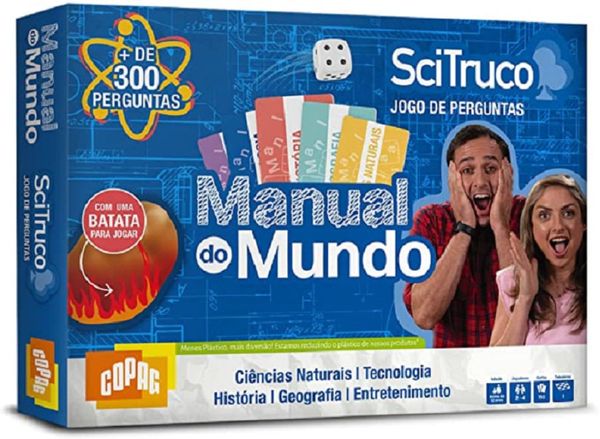 Jogo Manual Do Mundo Scitruco 98466 Copag 98447