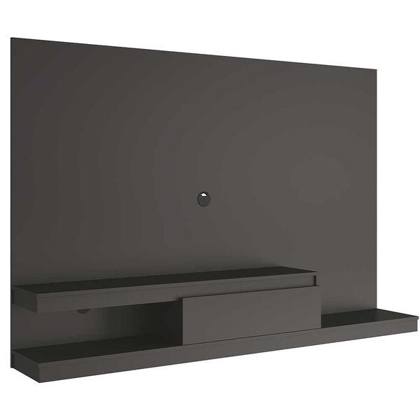Painel Home De TV 60 Polegadas Com Gaveta Em MDP 134,4cm Quiditá Grafite